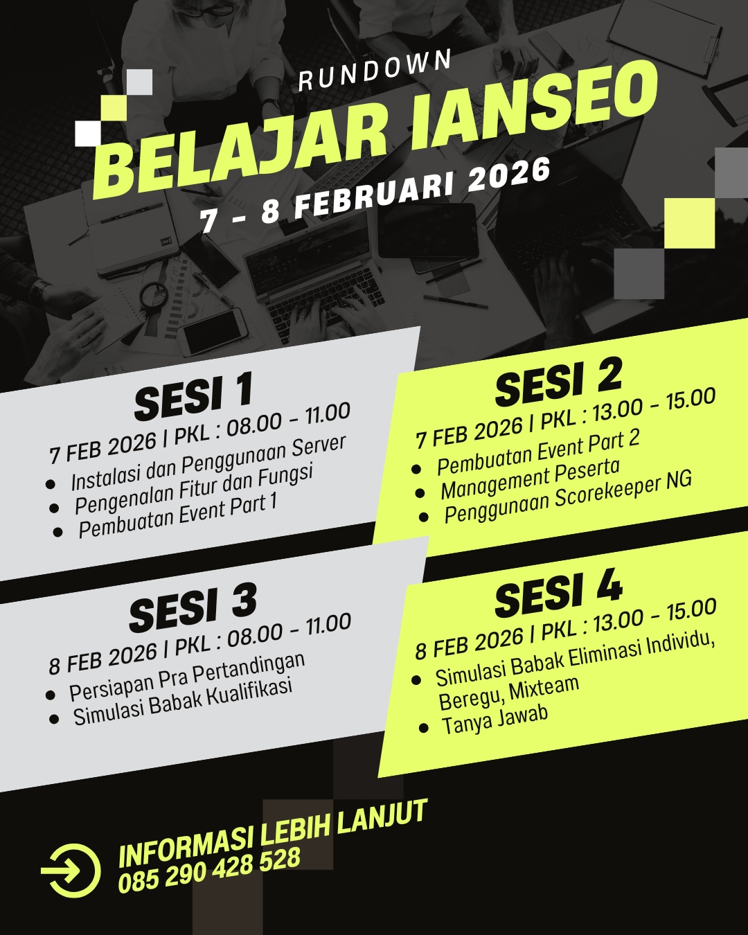 Jadwal Pelatihan